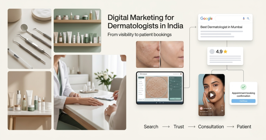 Digital Marketing Agency For Dermatologist in India, Media Tribe